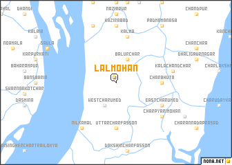 map of Lālmohan