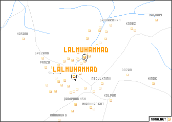 map of Lāl Muhammad