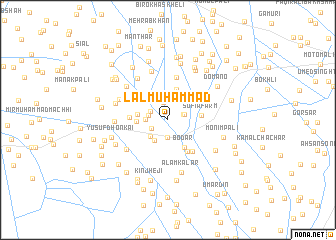 map of Lāl Muhammad