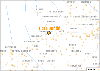 map of Lāl Mundar