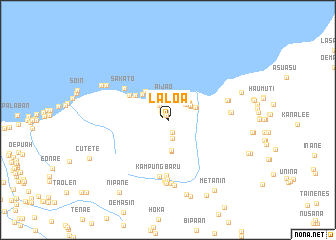 map of Laloa