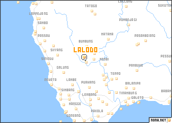 map of Lalodo