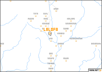 map of Lalofa