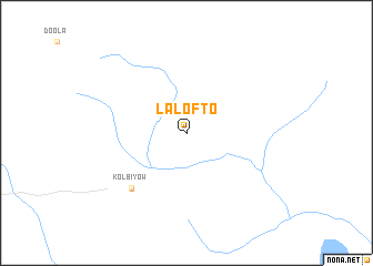 map of Lalofto