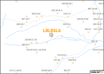 map of Lâloğlu