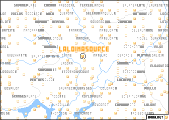 map of La Loima Source