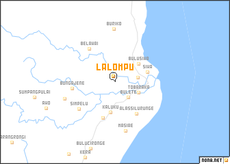 map of Lalompu