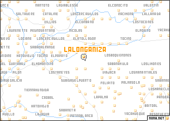 map of La Longaniza