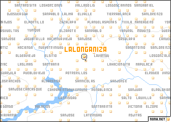 map of La Longaniza