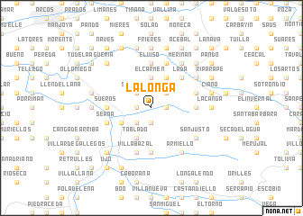 map of La Longa