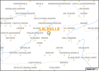 map of La Losilla