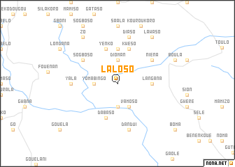 map of Laloso