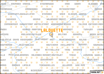 map of LʼAlouette