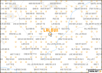map of Laloux