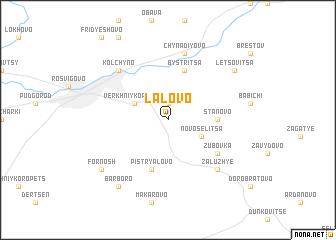 map of Lalovo