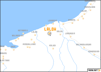 map of Lalow