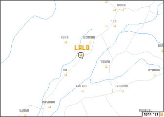 map of Lalo