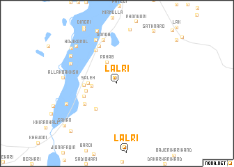 map of Lālri