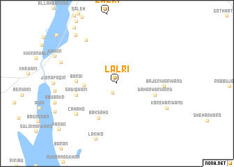 map of Lālri