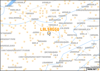 map of Lāl Saggu