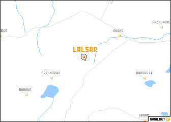 map of Lālsar