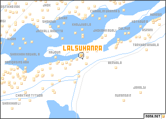 map of Lālsuhānra