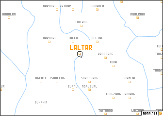 map of Laltar