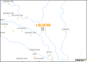 map of La Lucha