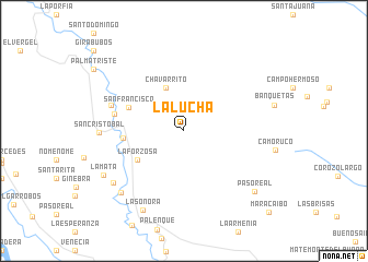 map of La Lucha