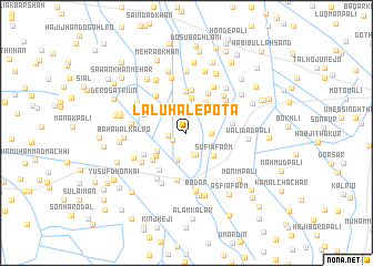 map of Lālu Hālepota