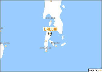 map of Laluin