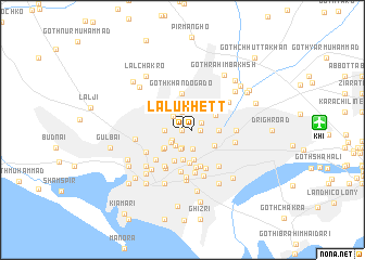 map of Lalūkhet