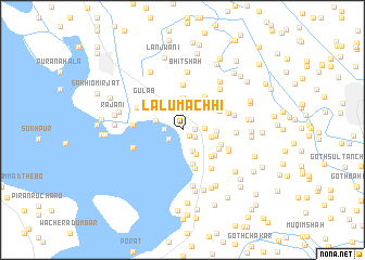 map of Lālu Māchhi