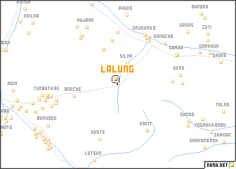 map of Lālung