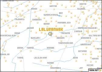 map of Lālu Rānwak
