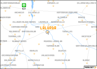 map of La Lurda