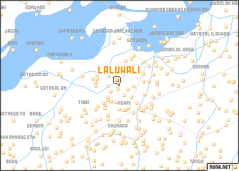 map of Laluwali