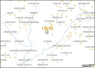 map of La Luz