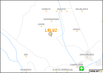 map of La Luz