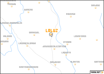 map of La Luz