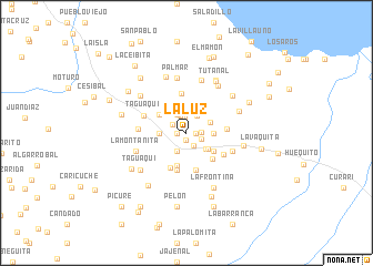 map of La Luz