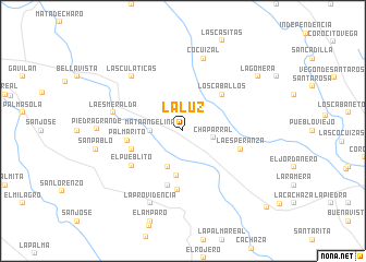 map of La Luz