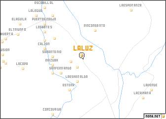 map of La Luz