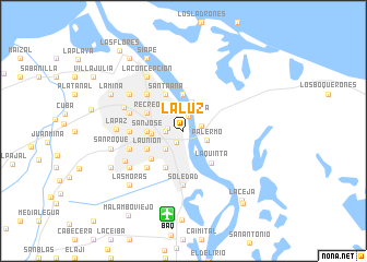 map of La Luz