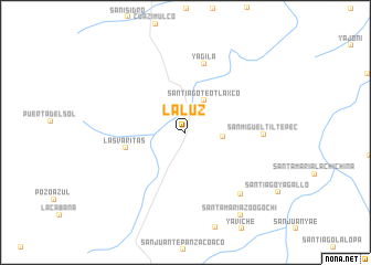 map of La Luz