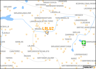 map of La Luz