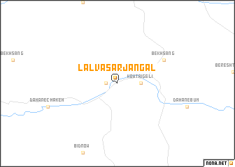 map of La‘l va Sar Jangal