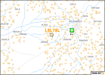 map of Lalyāl