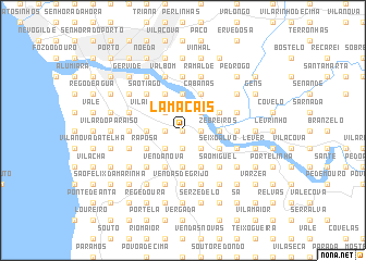 map of Lamaçais