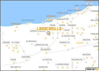 map of La Macanilla